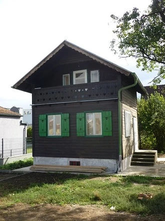 Garten 497m² mit 25m² Kleingartenhaus mit Balkon